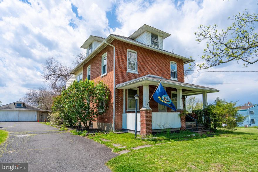 Located on a .78-acre lot in Quakertown, this 4-bedroom home offers over 2,100 square feet of living space, a flexible layout, and the kind of opportunity that’s becoming harder to find. Owned by the same family for over 50 years, the home has evolved over time with additions that significantly expanded the living space, including a large kitchen, oversized primary bedroom, and enclosed upper and lower porch areas that now provide additional functional living areas throughout the home. Inside, the home offers spacious main living areas including a large kitchen, dining room, and family room that create a layout well suited for everyday living, gatherings, and entertaining. The kitchen also features a deep walk-in pantry area tucked beneath the staircase, providing exceptional storage space rarely found in homes of this era. The first floor also includes additional flexible spaces that could easily serve as a sitting room, home office, hobby space, or reading area depending on your needs. A first-floor laundry area and added half bath provide everyday convenience while maximizing the functionality of the main level. Upstairs, the spacious primary bedroom offers two large closets and the kind of square footage rarely found in homes of this era. Three additional bedrooms, an oversized full bathroom, and an additional open living area at the top of the staircase provide flexibility for a sitting area, reading space, hobby area, or whatever best fits your needs. Character and functionality continue throughout with dual staircases, a walk-up attic with the potential to be finished into additional living space, and a large basement accessible from both inside the home and exterior walk-in access. Outside, the property continues to offer value with a large rear deck, detached garage with attached storage area, additional storage shed, and plenty of open yard space to enjoy. Natural gas hot water heat provides economical heating throughout much of the home, while the addition is serviced by electric baseboard heat. Conveniently located with easy access to Route 309, schools, shopping, and downtown Quakertown, the property offers accessibility while still maintaining a more private setting. This home offers the right buyer the chance to bring their own vision, updates, and personal touches to a property with solid space, strong fundamentals, and exceptional long-term potential.  Property is being sold strictly in as-is condition.  Schedule your private showing today.