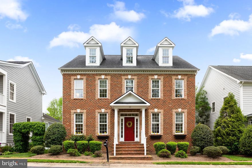 Gorgeous brick front single family home in the highly sought after Courts of St Francis. Sun -filled and open floor plan with beautiful  hardwood floors throughout main and upper level. Cozy living room with a gas fire place & open to kitchen area.  Gourmet kitchen with high end SS appliances and granite counter tops. Butlers pantry off dining room perfect for entertaining. Master suite features trey ceiling, sitting area, large walk-in closet and luxury bath with soaking tub and separate shower. Spacious Rec room with new wall to wall carpet,  two extra bonus rooms that share a Jack and Jill bathroom. Could be used as a 4th and 5th bedroom. **RECENT UPGRADES**  New HVAC+ Humidifier, water heater, sump pump and fresh paint throughout the house ( May 2020). Kitchen appliances, hardwood flooring in upper level, blinds and garage motor. Located in the heart of Purcellville, walk to town, shopping, W&OD trail, restaurants and more.