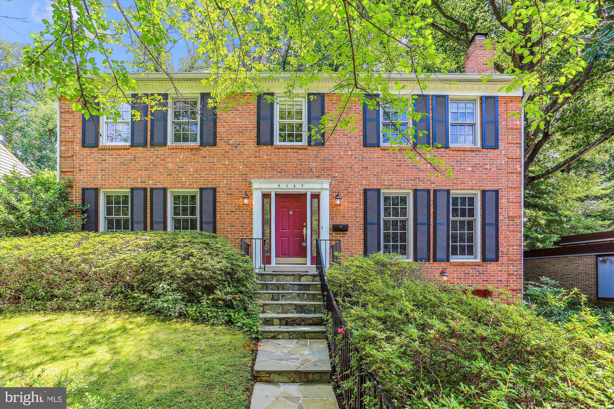 This charming Colonial is located in the popular WYNGATE neighborhood offers a perfect blend of classic elegance and modern comfort. This detached brick home has living space, ideal for both relaxation and entertaining. Step inside to discover a warm and inviting interior featuring beautiful hardwood flooring, crown moldings, and chair railings that add a touch of sophistication. The heart of the home is the gourmet kitchen, complete with stainless steel appliances, a six-burner stove, and an island that invites culinary creativity. Enjoy casual meals in the cozy breakfast area or host formal dinners in the separate dining room. With four spacious bedrooms, including a luxurious primary suite with walk-in closets and a beautifully appointed bathroom featuring a walk-in shower, comfort is paramount. The finished basement offers flexible spaces, including rec room, den and exercise rooms. Outside, the property is enhanced by stone retaining walls and ample parking with an attached garage and driveway space for guests. Enjoy the convenience of nearby public transportation, and easy access to I270 and 495.
