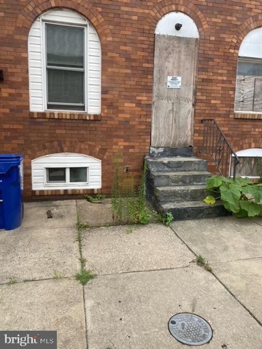 Total rehab needed. Need a screw gun to enter property