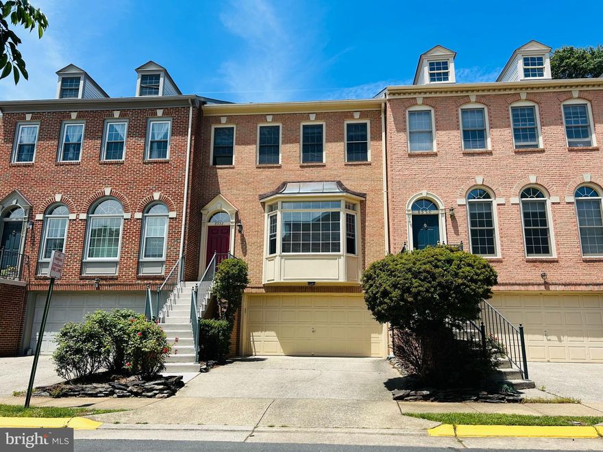 Welcome to this spacious townhome with a two-car garage, ideally situated in the heart of Tysons. This location offers exceptional convenience with nearby access to the Metro, a variety of restaurants, shopping destinations, and the vibrant community of Vienna. Commuting is simple with close proximity to the Beltway, downtown DC, Reagan National Airport, and Dulles International Airport. The home backs onto a peaceful park, and a beautiful new patio extends from the kitchen, creating a smooth connection between indoor and outdoor living. Inside, the updated kitchen features white cabinetry, granite countertops, and a stylish tile backsplash. The main level also includes a generous living room with a fireplace, a formal dining area, and a powder room, offering both comfort and space for gatherings. Upstairs, there are three spacious bedrooms. The primary suite is located at the rear of the home with calming views of the park and a private bathroom that includes a Jacuzzi tub and a modern glass-enclosed shower. The additional bedrooms share a hallway bathroom with dual sinks. The lower level includes a versatile great room with a fireplace and built-in features, a full bathroom, a laundry room, and direct access to the two-car garage. This townhome blends comfort, modern style, and an exceptional location, making it a wonderful place to call home.

Move In Fee- $150
