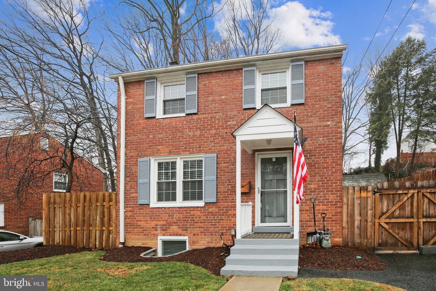 3 Level Brick Colonial In Columbia Forest.  Updated gourmet kitchen, hardwood floors throughout. Updates include hot water heater in 2021, HVAC 2019 and new roof in 2018 with lifetime shingles.  Incredible private backyard with a deck.  Full finished basement. Driveway parking. Home converted to natural gas.  Close to everything Arlington has to offer!