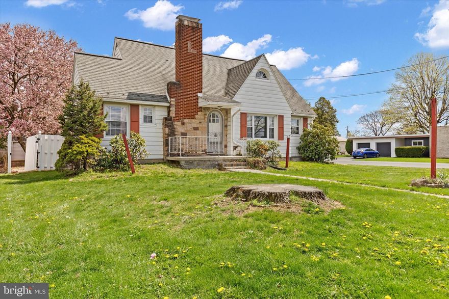 ***Offers Received, All Offers Due by Monday 5:30pm.  
This charming 3-bedroom, 2-bath home sits on a corner lot in the Central Dauphin School District. The main level includes two bedrooms, one full bath, a living room with a wood-burning fireplace, a dining room, and the kitchen. Upstairs features a large primary suite with its own full bathroom, a cedar closet, built in storage and a split system for added comfort. 
The property also includes a private fenced-in yard, a detached two-car garage, and a large driveway with added parking.  Natural Gas Heating and Central Air. Newer HVAC System and tankless hot water heater. 

 Being SOLD AS IS.