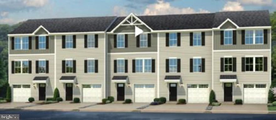 Welcome to Meade's Townhomes, our newest Carroll County community. Own a brand new home featuring resort style amenities - just 10 minutes from Westminster. The JUNIPER end-of-group townhome combines all the amenities of single-family living and total convenience with 3BR/2BA/1-car garage, lawn maintenance, and  a whole-home approach to performance and efficiency that provides the highest levels of comfort while lowering monthly energy costs by up to 30%.  The main living level is open-space concept, bringing light throughout. The spacious great room has additional closet space, or choose the option of a powder room for added convenience, and it is open to the gourmet kitchen (with stainless steel appliances including the refrigerator) so that you'll never miss a moment. Choose the optional island for more workspace. A dining area provides room for entertaining or cozy evenings at home inside or out with sliding glass doors to an optional  10'X14' maintenance-free composite deck. Upstairs, three large bedrooms offer plenty of closet space and a generous hall bath. The luxury owner's suite is a quiet retreat with its own full bath and huge walk-in closet. In addition, enjoy having the laundry (washer/dryer included) on the bedroom level right where it is most convenient. On the entry level, enter through the foyer or private interior access from your garage keeping you protected from adverse weather. The entry level provides additional storage, and you can choose a finished living area - a great space for an office, TV room, playroom - what ever works best for you! Discover all The Juniper has to offer. Photos are representative only.