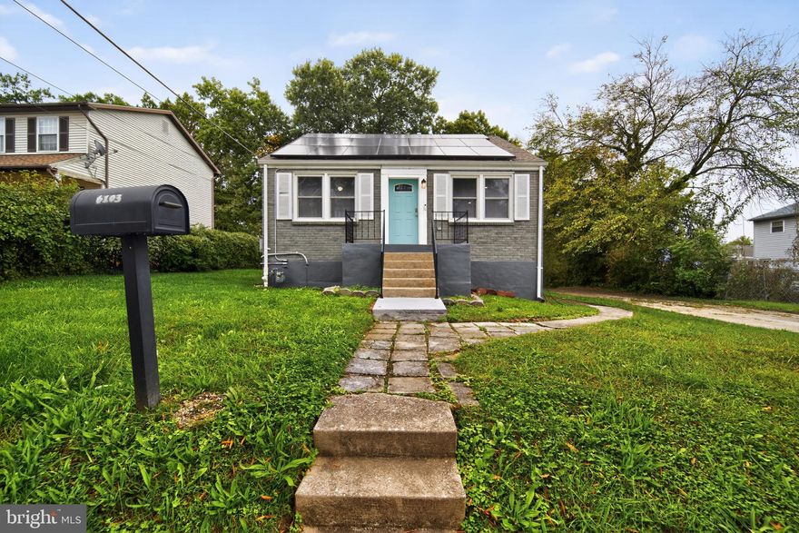 Welcome home to this beautifully maintained 3-bedroom, 2-bath brick rambler, perfectly blending classic character with modern updates. The renovated kitchen features stainless steel appliances, quartz countertops, and ample cabinet space—ideal for everyday living and entertaining.  Enjoy outdoor gatherings on the spacious deck overlooking the large, fully fenced yard, offering plenty of room for relaxation or play.
Conveniently located just minutes from Washington, DC, shopping, and public transportation, this home provides the perfect mix of comfort and convenience.