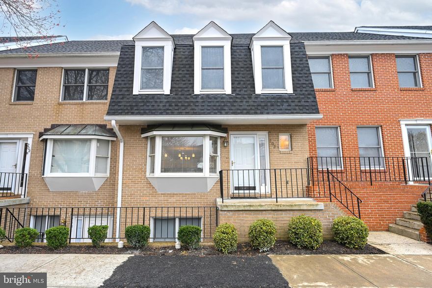 Truly the best location within the Town of Vienna. Vienna Trail, a unique townhouse-style condominium community, is steps away from Vienna’s shops, restaurants, grocers, community center, parks, and W&OD trail. The lovely front exterior boasts a brick façade, bay window, front steps, and zero maintenance yard.  Beautifully updated, the 2023 remodel includes new kitchen, new bathrooms, freshly painted, refinished hardwoods, new carpeting, and new appliances.  Solid hardwood floors are featured throughout the open concept Main Level.  The gourmet Kitchen completed with white flat panel cabinetry, glass panel cabinetry, undermount lighting, granite countertops, glass subway tile backsplash, and stainless-steel GE appliances.  The breakfast bar opens to the Living and Dining room, both with crown molding. Sliding glass doors provide access to the rear deck and illuminate the Living Room with natural light. A coat closet and remodeled powder room complete the Main Level. On the Upper Level, the primary suite features a sitting area, and walk-in closet.  Highlights in the completely remodeled Primary Bath include double bowl gray vanity, quartz countertops, and frameless glass shower with white marble-style floor-to-ceiling tile.  Bedrooms 2 and 3 share the hall bathroom with shower/tub combo and new espresso vanity & quartz countertop. Washer & Dryer are off the Upper-Level Hall.  Reserved parking spaces (41 & 23) and outdoor community Pool included.