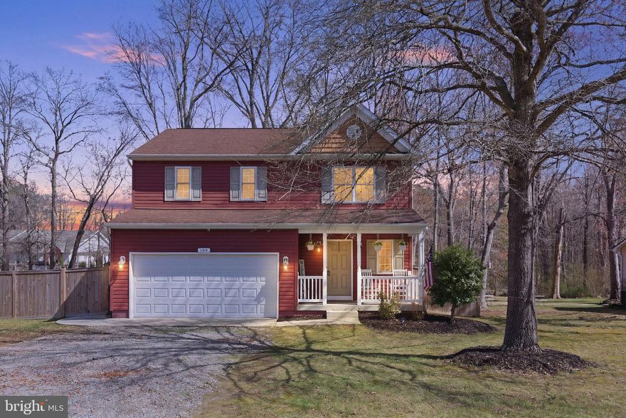 109 Spotslee Drive is a Colonial-style home, built in 2014, offers a perfect blend of modern comfort and classic charm. Spanning 1,624 square feet, this detached residence features three spacious bedrooms and two and a half bathrooms, ideal for both relaxation and entertaining. Step inside to discover an inviting main floor with newly installed luxury vinyl plank flooring . A large family room seamlessly connects to the well-appointed kitchen that comes equipped with essential appliances, including a refrigerator, stove, dishwasher, and microwave, ensuring meal preparation is a breeze. The upper-floor has three spacious bedrooms including a 18' by 11' primary bedroom with an ensuite bathroom and a large walk-in closet. The 12' by 11' second bedroom has bump out that is perfect for a work station. A second floor laundry adds convenience to your daily routine. Enjoy the serene views of trees and woods from your private patio, perfect for morning coffee or evening gatherings. Walking through the mudroom, you will enter the finished fantastic two car garage. Equipped with storage cabinets, countertops, ceiling fans and multiple electrical outlets, the garage is a perfect spot for additional storage or working on projects. With a generous lot size of 0.4 acre and a backyard that has a brand new privacy fence there's plenty of outdoor space for gardening or recreational activities. The property is in excellent condition, ready for you to move in and make it your own. Located in Spotslee subdivision, this home combines tranquility with accessibility, making it a perfect retreat. Don't miss the opportunity to own this beautiful property that meets all your needs. New HVAC 2026 and conditioned crawlspace.