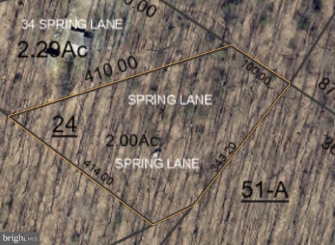 Vacant Land For Sale - 24 Spring Lane<br/> Cumberland County, NEWBURG, PA 17240