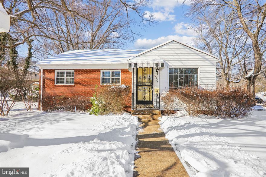 Offer deadline 10AM on Tuesday, 1/14. Charming Home with Modern Updates on a Spacious Corner Lot******* Discover the perfect blend of comfort, convenience and style in this inviting 3-bedroom, 2-bathroom home located on a large corner lot along Connecticut Avenue Service road. TOTAL 2034 SQFT. With refinished hardwood floors, new luxury vinyl plank flooring and newly painted interiors, this property is ready to impress. **********MAIN FLOOR FEATURES: Three bright bedrooms ////one full bathroom///a sunlit living room with large windows/// a dining room with direct access to the backyard/// a kitchen updated with new LVP flooring. *********LOWER LEVEL HIGHLIGHTS: a large family room perfect for entertaining/// a bonus room ideal for a home office, gym or guest space/// a second full bathroom for added convenience/// separate entrance to the backyard. ********OUTDOOR OASIS: the expansive yard is a gardener's dream, offering plenty of space to create your own paradise. A shed is included for all your gardening tools and storage needs. **************PRIME LOCATION: enjoy easy access to Friendship Heights, D.C., Bethesda, Wheaton Mall, Old Town Kensington, and Rock Creek Park. Commuters will appreciate the proximity to public transportation and I-495.  The home offers a unique combination of charm, modern updates and a prime location. Don't miss your chance to make it yours!