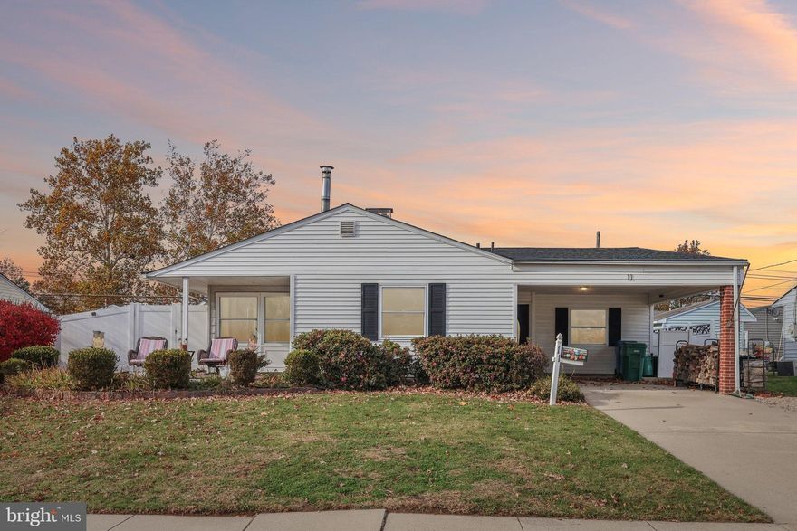 Discover one of the largest homes in the neighborhood, offering over 1,600 square feet of living space, complete with a thoughtfully designed addition that enhances both the dining room and the primary bedroom suite. This spacious 4-bedroom, 2-full-bath home has been lovingly updated and meticulously maintained, making it truly move-in ready. Recent upgrades include a new roof with warranty, new windows, new flooring, and beautifully updated kitchen and bathrooms—providing comfort, style, and peace of mind. The expansive yard is perfect for entertaining or relaxing, featuring a patio, gazebo, and a versatile shed with a loft and electric hookups. Additional highlights include central air conditioning, a whole-house surge protector, attic access via hatch, and a two-zone heating system. Please note: the wood-burning stove insert will be removed prior to settlement, and the fireplace is non-working. Homes in this area with four generously sized bedrooms and two full bathrooms are rare—don’t miss your opportunity to see this exceptional property!