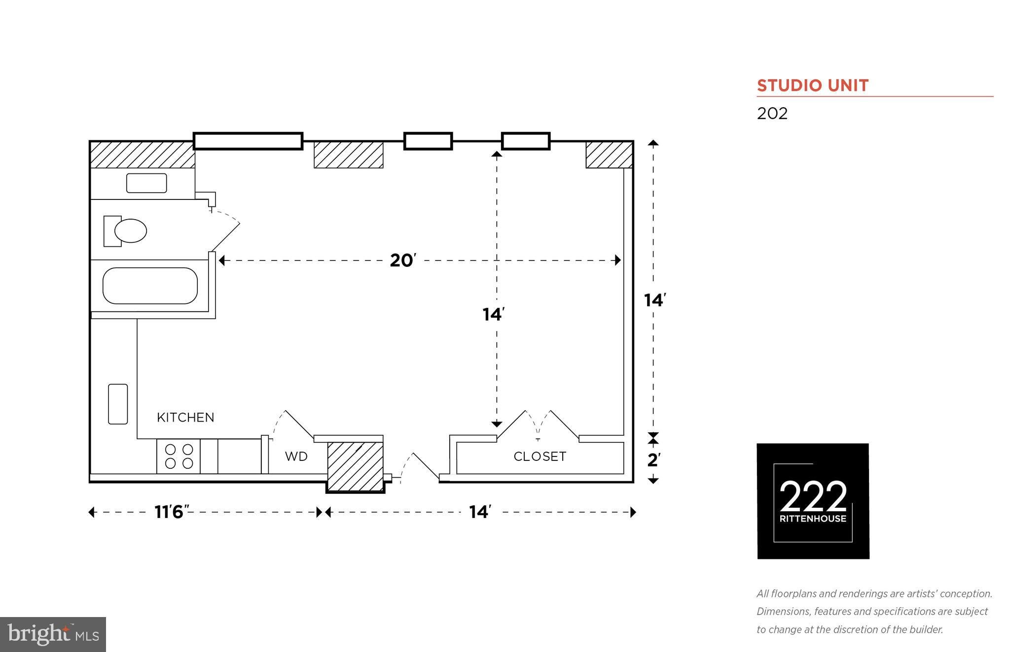 222 W RITTENHOUSE SQUARE 1804