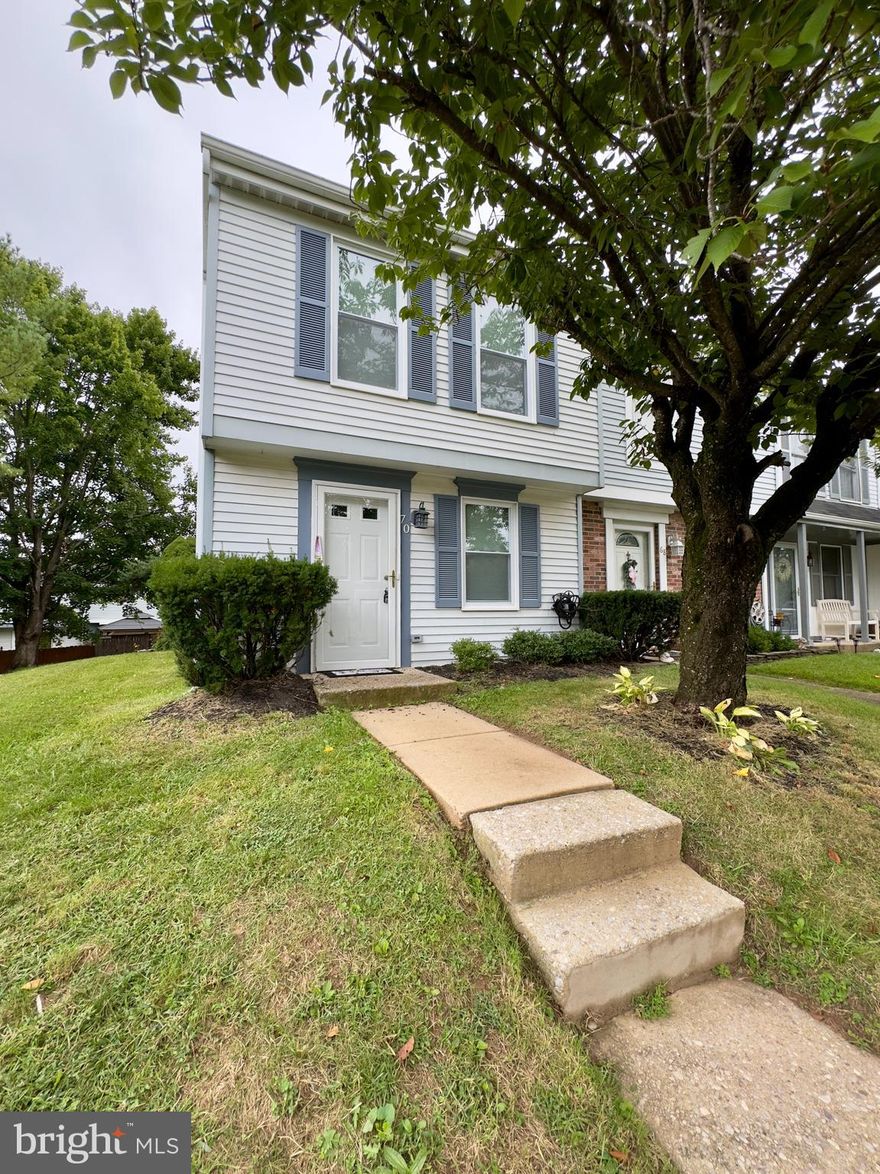 Welcome to 70 Stillwood Circle, Nottingham, MD 21236, a charming end-unit townhome offering both comfort and convenience. With a front lawn and paved walk leading to the entry, this home delivers inviting curb appeal from the very start.

Inside, the kitchen is thoughtfully designed with luxury vinyl plank flooring, granite countertops, built-in cabinetry, and stainless steel appliances including a refrigerator, stove/oven, dishwasher, and microwave. The spacious dining and living area features the same sleek flooring, ample natural light, and direct access to a large deck with an outdoor shed, creating the perfect space for entertaining or relaxing.

Upstairs, you’ll find two well-appointed bedrooms. The primary and secondary bedrooms both feature wall-to-wall carpeting, neutral tones, and plenty of natural light, with added touches such as a ceiling fan in one and track lighting in the other. The full bathroom includes tiled flooring, a soaking tub with tiled surround, vanity cabinet, and wide mirror. For added convenience, there’s also a half bath with LVP flooring, vanity, and cabinet.

Laundry is made simple with a washer and dryer included, while street parking ensures accessibility. Madximum of 2 pets are welcome with a pet addendum and a $500 non-refundable pet fee.

Nearby Landmarks:

White Marsh Mall

The Avenue at White Marsh

Nottingham Square Shopping Center

MedStar Franklin Square Medical Center

Double Rock Park

Agency disclosed upon initial contact. Agent conducts showings; BMG manages follow-up, paperwork, move-in post-approval. Vouchers work with BMG directly.