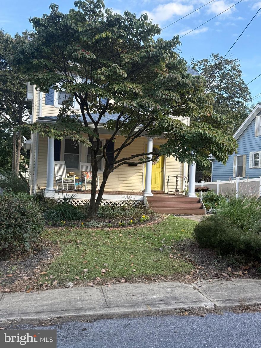 Sip your morning coffee on the relaxing front porch,  Unbelievable  opportunity !  Adorable and affordable one bedroom Apartment close to downtown Annapolis. ALL utilities included except phone cable. Internet. Washer and dryer in unit. Driveway This won’t last long. No smoking no pets good credit. Owner is licensed agent. Built in Microwave, New dishwasher ALL UTILITIES INCLUDED (EXCEPT PHONE, INTERNET, CABLE TV) Application fee  per adult over 18 
Use of driveway in exchange for grass cutting by tenant very small area. Garage for storage of small items.
