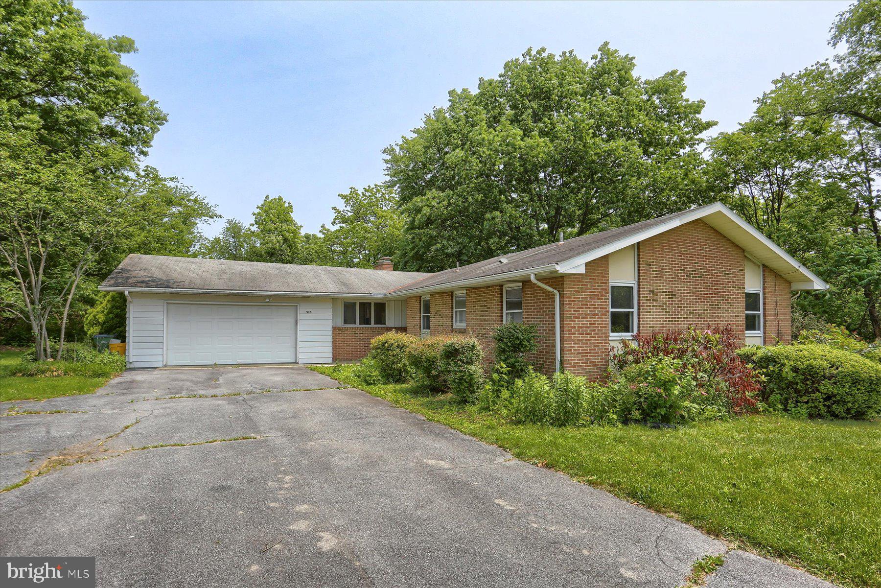 Attention investors and renovators! This 3-bedroom, 2 full bath, 2 half bath ranch home sits on a 1-acre lot and offers solid bones, an open layout, and endless potential for value-add improvements. Located just minutes from shopping, dining, and major roadways, this property offers convenience and quick access for everything a homeowner would need. The main level features an open floorplan with a pass-through fireplace, spacious living and dining areas, and a functional kitchen layout ready for your updates. The walkout daylight basement includes a half bath and provides additional square footage to finish as a guest suite, home office, or second living area. Additional features include a 2-car attached garage and ample storage throughout. An adjacent .3 acre parcel is also available for purchase, offering a unique opportunity to expand the lot size or explore future development options. Property needs cosmetic updates and TLC throughout—perfect for flipping, renting, or building long-term equity. Opportunities like this don't come along often—schedule your showing today and unlock the potential! Pre-listing home inspection on file.