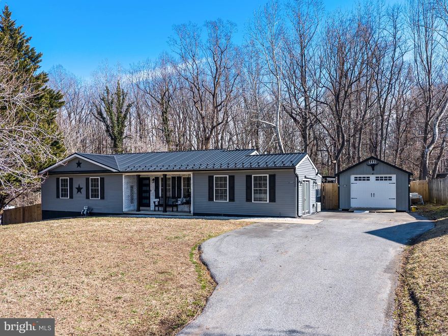Professional photos to come!
Welcome to this beautifully updated 4-bedroom, 2-bath rambler in the quiet, Summitt Hill community of northern Mechanicsville. This home has been lovingly maintained and thoughtfully improved, offering modern comfort in a peaceful, commuter-friendly setting.

A covered front porch with a porch swing leads into an expanded living room that opens to a bright, updated kitchen with newer appliances (2022) and fresh flooring throughout. The main hallway features the primary bedroom with its own full bath, a shared hall bathroom with a soaking tub, and two additional bedrooms. A fourth bedroom or flex room on the opposite side of the home is ideal for a  bedroom, home office, playroom, gym, or guest space.

Major updates include a metal roof, gutters, and water heater (2022), upgraded electrical, crawlspace re-insulation and vapor barrier (2024), and a whole-house generator (2024). An expanded paved driveway provides ample parking.

The fenced backyard is designed for outdoor living with two decks, a pergola, and a gazebo for relaxing or entertaining. A 36x14 detached garage (2022) fits two vehicles front-to-back and includes a workbench and electric, plus two large storage sheds for tools, equipment, and hobbies.

Summitt Hill is a quiet, established neighborhood with a peaceful, low-traffic setting and no HOA. Grocery stores are within about 10 minutes, and California, Waldorf, La Plata, and Prince Frederick are all roughly 30 minutes away. The location also offers convenient proximity to NAS Patuxent River and Joint Base Andrews, making this an excellent choice for those who want space without sacrificing convenience.