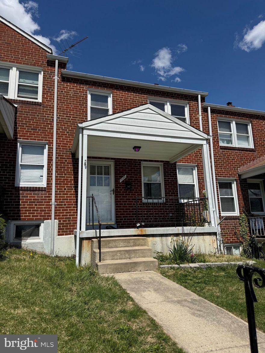 Photos coming soon!!New roof being installed 4/22/2025!! HVAC brand new in 2021. Water heater replaced in 2020. Here is your chance to own a classic brick-construction Baltimore County row house in the Arbutus/Halethorpe/Catonsville area! Featuring a covered front porch, refinished hardwood floors on the main and top floors, new stainless gas stove, this home has tons of mid-century charm. The lower level has a vintage Baltimore clubroom space and a walk-out to a covered rear patio overlooking a fenced yard. These solid, low-maintenance homes were constructed by craftsmen during the 1950's and were built to last. Fantastic location close to the Patapsco State Park, MARC Train and UMBC.