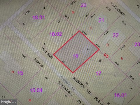 Vacant Land For Sale - 308 Franklin Street<br/> GEORGETOWN, DE 19947