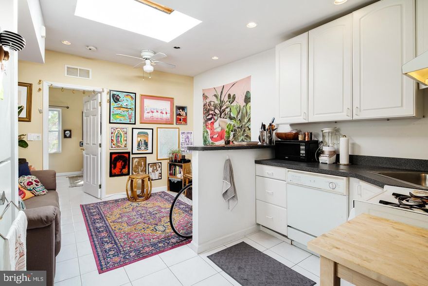 *Available 9/1!*

Located right off South Street, this top floor 1 bedroom, 1 bathroom is steps from hundreds of the city’s best bars, restaurants, and retail plus Bella Vista, Italian Market, Old City and more! This unit is flooded with natural light from the skylight above, includes recessed lighting, ceiling fans, central air and tile flooring throughout for easy maintenance! The kitchen includes a refrigerator, dishwasher, gas oven and breakfast that is shared with a spacious living room. The east facing bedroom receives morning sunlight and includes a large closet and ceiling fan. The bathroom has a shower with vintage white tile in pristine condition and a vanity cabinet. Best of all, you end your day watching the sunset on your very own private deck! All tenants have access to free shared laundry in the basement.

Lease Terms: Generally, 1st month, and 1 month security deposit due at, or prior to, lease signing. Other terms may be required by Landlord such as last month’s rent upfront. $65 application fee per applicant. Tenants are responsible for: electricity, gas (if applicable), cable/internet and $10/mo technology fee. Water is a flat monthly fee of $60. Additional fees or requirements may be applicable for units with Homeowners or Condo Associations. Landlord Requirements: Applicants to make 3x the monthly rent in verifiable gross income, credit history to be considered, no evictions within the past 5 years, and must have a verifiable rental history with on-time rental payments. Exceptions to this criteria may exist under the law and will be considered. Cosigners will be considered.

*Sorry, no pets