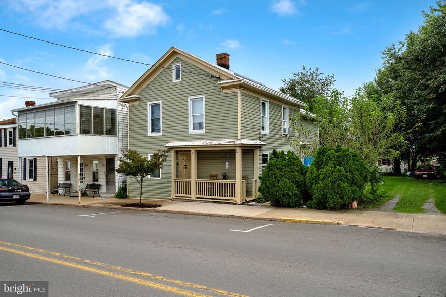 Looking for an income producing property then don't miss out on this two unit located in New Market just minutes from I-81. Unit A has a front porch with covered foyer and steps leading upstairs. This unit has 3-bedrooms, 1 bath, living room and eat-in kitchen. Unit B entrance is located on the lower level with a large deck. This unit has 2 bedrooms, 1 full bath, eat-in kitchen, and living room. The property has a nice side and rear yard.