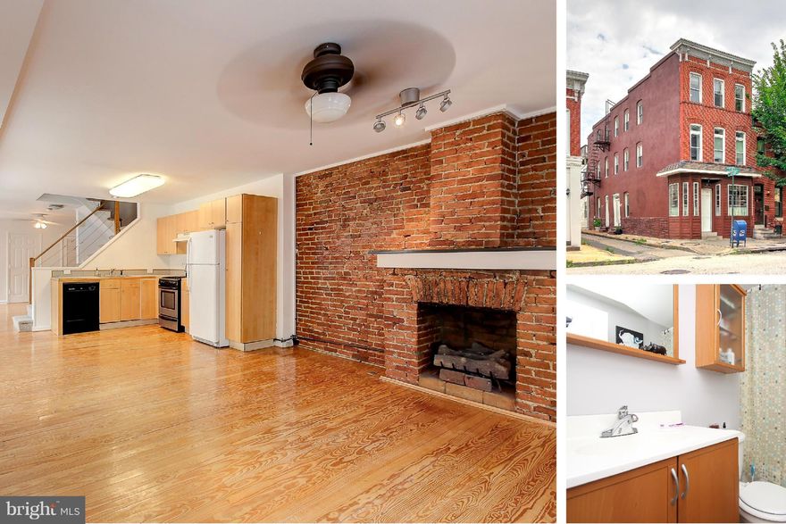 Great multifamily opportunity in prime Federal Hill location with 2 CAR PARKING! Unit (A) is 2BR/2BA & Unit B is 2BR/2.5BA both offering multiple levels. Units feature hardwood floors, exposed brick, large balconies, massive bedrooms and covered parking . Amazing investment opportunity, units are separately metered and boast a monthly income of $4300. Live in one unit and rent out the other!