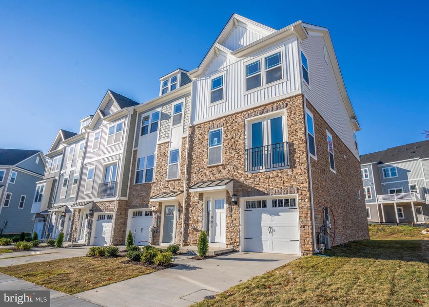 Brand new,Never lived in,Excellent 3 level End Unit townhome in Water's Landing community with 3 bedrooms,2 full baths and 2 half baths & 1-car garage,Almost 2,200 sq feet of living space! Upgraded Kitchen with granite counters,upgraded soft close cabinetry & stainless steel appliances with Gas range.LVP floors on entire main living level.Master Bedroom with Luxury bath features dual vanities,granite Counters and Huge large walk-in shower.Convenient laundry on bedroom level.Deck off the living room and enjoy beautiful water view's from the deck.Show & Rent today.