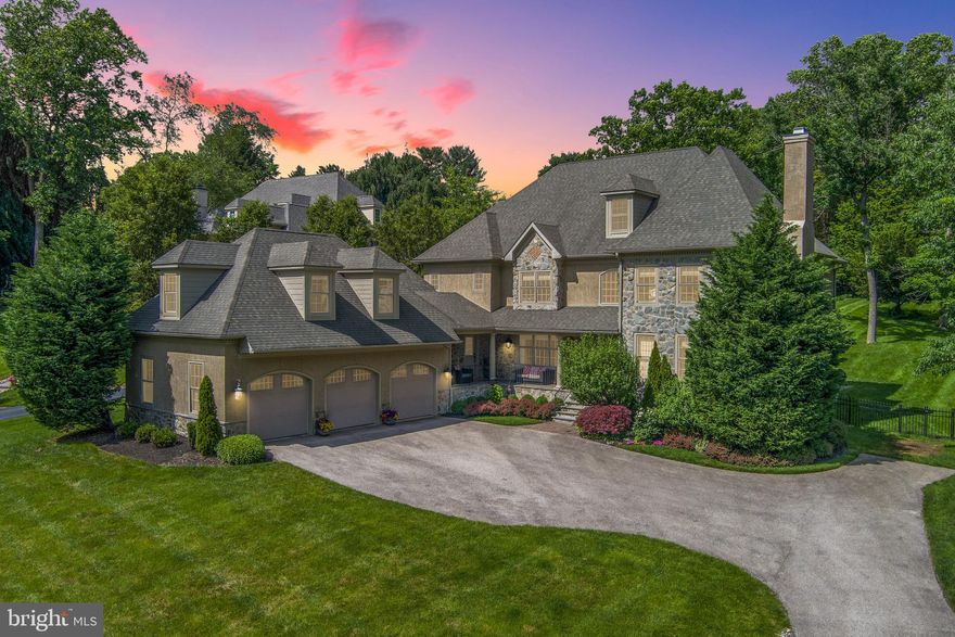 Luxurious Traditional Home in Radnor Township. Located in the highly sought-after Radnor Township and zoned to the award-winning Radnor School District, this exquisite Traditional Manor Home is the epitome of luxury and comfort. Situated on a serene 1.3-acre lot within a private cul-de-sac, this home offers a perfect blend of privacy and convenience. The open floor plan is thoughtfully designed for both comfortable living and elegant entertaining. Key features include an open floor plan designed for both comfort and sophistication, ideal for daily living and hosting guests. Beautifully finished hardwood floors add warmth and elegance to the home. The gourmet kitchen is equipped with high-end appliances, perfect for culinary enthusiasts. The home includes both formal and informal living areas to suit various occasions. The finished lower level provides a versatile recreational area, perfect for a home theater, game room, or gym. There are 5 bedrooms, 4 full bathrooms, and 3 half bathrooms. Additionally, the home features an additional suite that can accommodate in-laws or an au pair. The 3-car attached garage with inside access is spacious and convenient, providing ample room for vehicles and storage. Conveniently located in Bryn Mawr, with easy access to the center of Bryn Mawr and Wayne, as well as Center City and King of Prussia for shopping and dining. This stunning Traditional Manor Home in Radnor Township offers a rare opportunity to experience luxurious living in a prime location. Don’t miss out on making this exceptional property your new home.