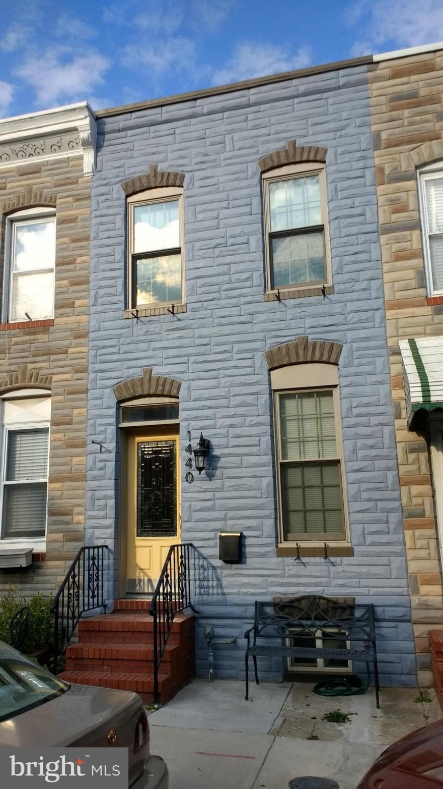 Pre-Sold prior to hitting the market!  Updated 2 bedroom, 2 bath rowhome in Locust Point. The open floor plan on the main level features exposed brick. Kitchen includes white cabinetry, stainless steel appliances, and granite counter tops. The lower level is fully finished. Rear yard is fully fenced and great for entertaining.