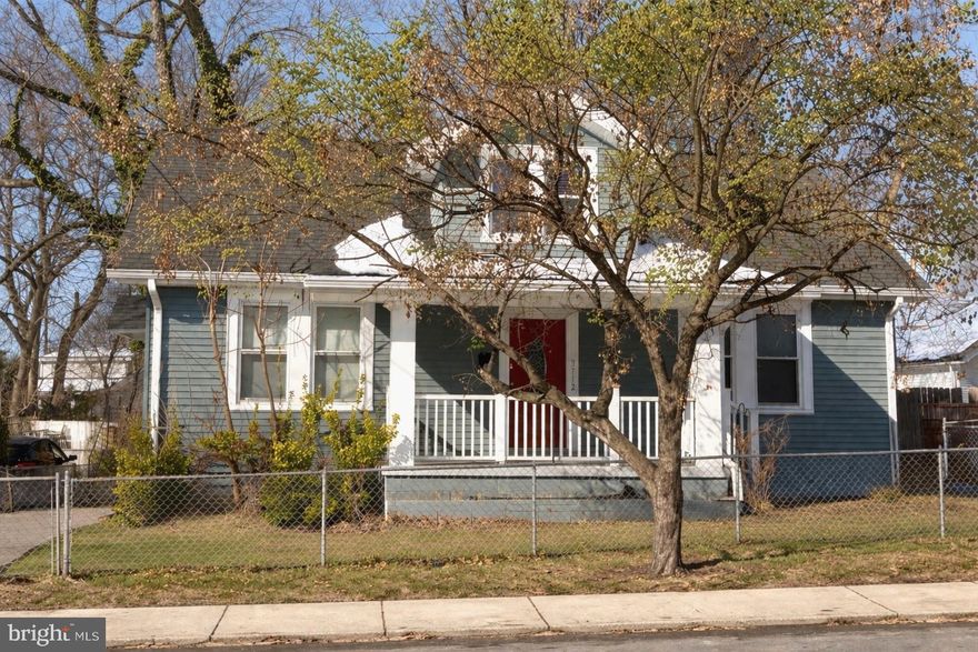 Charming Cape Cod with Flexible Layout and Strong Value Potential, Near Washington, D.C.<br> <br> 

This classic Cape Cod, located just off Rhode Island Ave on the D.C.–Maryland line, offers convenient access to transit, city amenities, and neighborhood conveniences. The home is filled with natural light throughout both the main level and upper floor, creating a bright, welcoming atmosphere. Its flexible layout and functional spaces make it a fantastic opportunity for homeowners, investors, or those in need of extra space. <br> <br> 

The main level features two bedrooms, a full bathroom, and a cozy living area with hardwood floors throughout. The kitchen is well-appointed and offers direct access to the back porch. There’s also an additional side door adding extra convenience and flexibility for entry and exit. <br> <br> 

The upper level includes a spacious primary bedroom with generous closet space and plenty of natural light. Additionally, there are two more bedrooms and a full bathroom. The upper level also boasts a dedicated office space/flex room — perfect for working from home or as a study area. <br> <br> 

The fully finished basement, with a separate entrance, adds significant value and versatility. It includes a living area, a second kitchen, a full bath, and two bonus rooms, making it ideal for house hackers, investors, or buyers looking for additional living space for extended family. <br> <br> 

Outdoor features include a fenced yard, deck, patio, storage shed, and a two-car driveway for added convenience. <br> <br> 

Sold as-is, this property offers a rare opportunity for homeowners and investors to add personal touches and unlock its full potential. The home shows typical wear and tear. Appliances convey as-is. Its flexible layout, finished basement, and prime location combine character, functionality, and strong long-term value.
