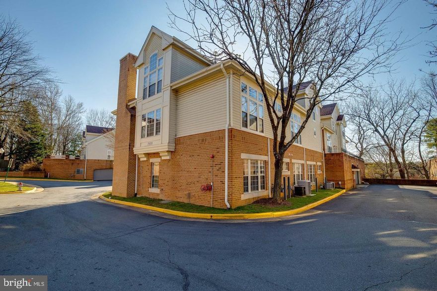 Tenants occupied and dog on site. One Floor Living. Move-in ready! Waterproof, scratch resistant flooring in the living room, dining room, and kitchen. There are stainless steel appliances and granite counters in the kitchen which overlooks the dining room. As you proceed down the hallway you will find two relaxing bedrooms with carpet. Washer/dryer in unit. Two underground garage spaces and storage spaces! House will be painted and carpet will be replaced after current lease ends by end of May. Convenient location across the street from WFC metro station. 3 mile to Giant/Starbucks/CVS+more!