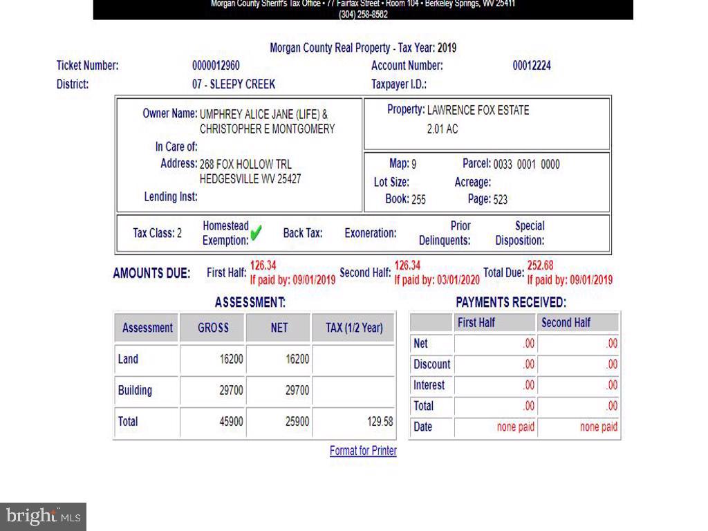 SLEEPY CREEK DISTRICT - Residential