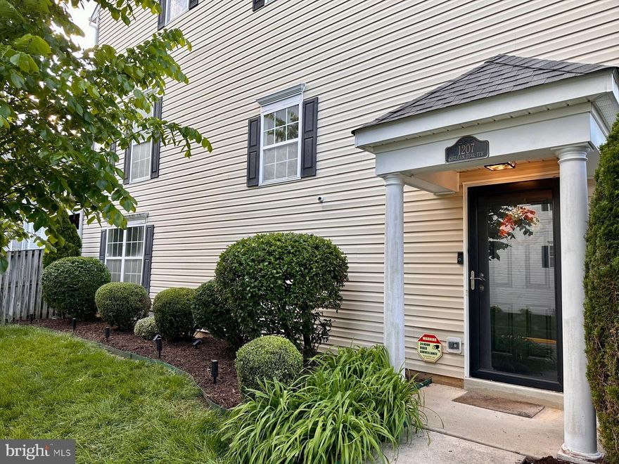 Welcome to 1207 Chilean Teal Terrace, nestled within the prestigious Perrywood community in Upper Marlboro, Maryland. This impeccably maintained townhome boasts 3 bedrooms, 3.5 baths, and a wealth of amenities. Enjoy the privacy of a corner lot, enhanced by a deck and fenced yard, ideal for outdoor gatherings. The primary bedroom features a luxurious soaking tub and separate shower, while the basement offers versatility with a full bath. The chef's kitchen is a culinary haven, complete with an island and stainless steel appliances. With a 2-car garage and ample space for entertaining, this home offers the perfect blend of comfort and style.  

The community of Perrywood also offers you a clubhouse, tennis courts, basketball courts a pool and so much more! Come experience life in the Perrywood community.