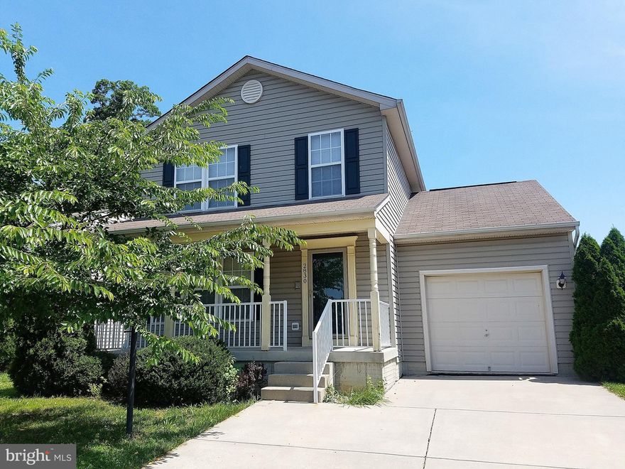 This colonial has a porch front, deck, privacy fence, att gar., MA suite w/2 walk-in closets and vaulted ceilings, 1/2 BA on main level and 1 in BSMT. Sold as is. Flood zone X. Seller will not split transfer & recordation, buyer pays all. Forms in MLS need to be sent w/offer. Dep CK made out to buyers title co. NO OFFERS ACCEPTED W/OUT POF. This property may qualify for Seller financing (Vendee).