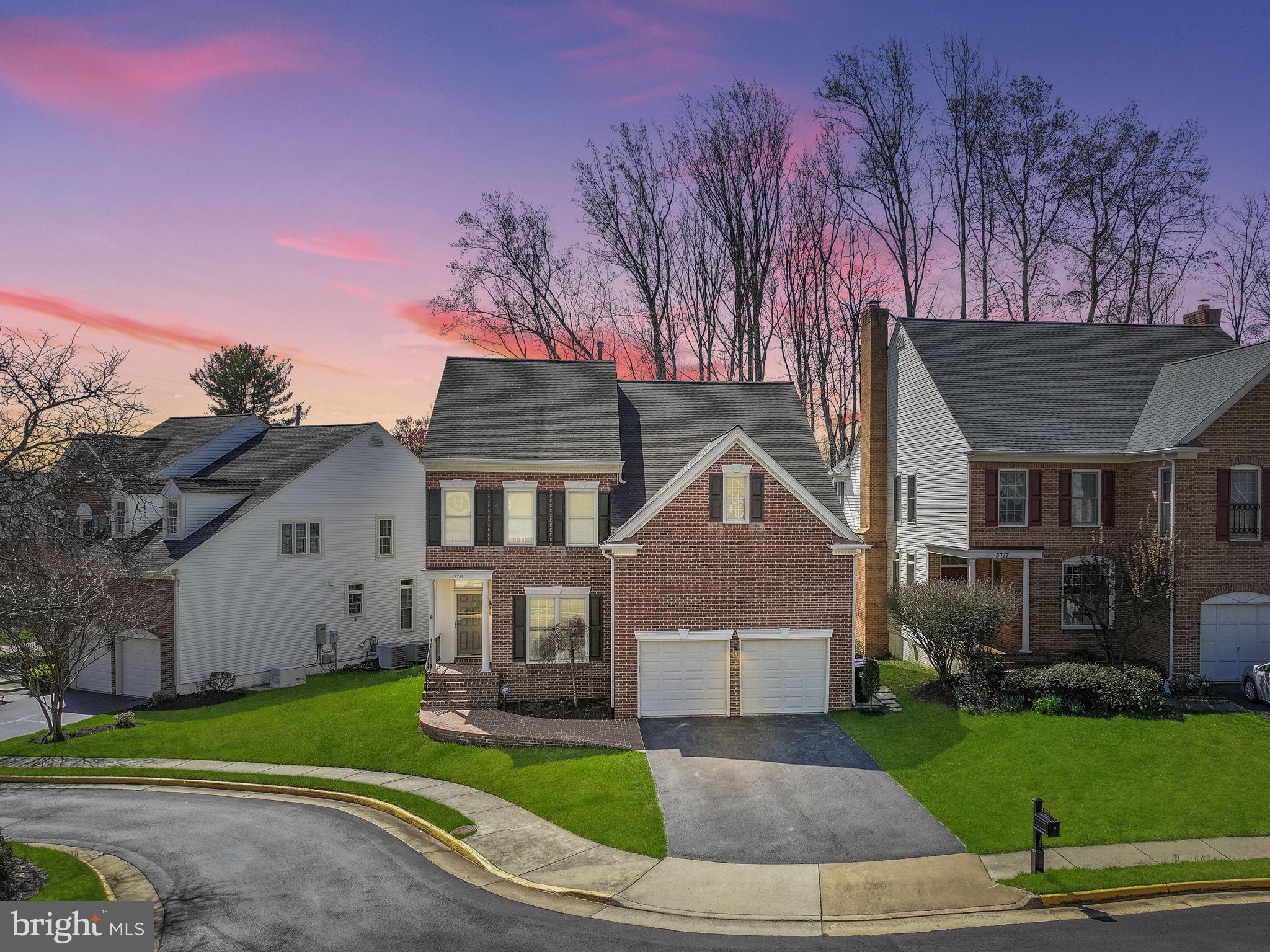 This golf course community home makes a statement the minute you open the door. This home offers unparalleled presence in the sought-after Penderbrook community With over 4,300 square feet of living space, this home boasts a gorgeous updated and upgraded kitchen & primary bath, elegance in its appointments, finishes and touches that offer uniqueness, and practical rare features of single family homes in Penderbrook with its extra deep driveway which can hold 4 cars. If you are not familiar with this community, let us say Location, location, location! And a community filled with a golf course, exercise gym building, beautiful pools, tennis courts, tot lots and more! This home is centrally located and provides seamless access to Washington, D.C., Route 66, the Metro, and Dulles Airport, Major shops, restaurants, public transportation and more! With over $80,000 in upgrades since our Owner purchased, this home is turn-key and ready for Owners that want quality, taste, elegance, and modern styles. Every owner loves two big things, a quality upgraded kitchen, and an awesome primary room for themselves. And here you get both! The kitchen is luxury & gourmet, gas cooking range, newly designed, upgraded, and rather than go on and on, the pictures say 1,000 words. And of course, every owner wants their primary bedroom to scream quality, and this does not disappoint! The refinished wood floors expand into your room, the custom paint is one-of-a-kind, your much desired organized walk-in closet is well designed and not one, but two primary closets. This room offers privacy, light, spacious for your king bed and more, and vaulted ceilings! Now the primary bath! See the photos and you will see the quality, the LED mirrors, its newness, the jetted tub, quality blinds with natural light and privacy, the expansive upgraded vanity with make up, and getting ready space and room to move around! And Bonus.. Heated floors in your bathroom. Now the rest of the home, the minute you enter this home you will appreciate the newly refinished floors, the herringbone floors in the front office, custom paint throughout, touches like the balusters, the stair risers, the chandeliers and pendants, make this home unique and very tasteful. The living room has a newly designed wall that brings it to today' s style and not stuck in the 90s. The floorplan is open, and you can entertain with ease moving between rooms, taking advantage of the kitchen peninsula and the knee wall of the dining to breakfast room. Enjoy the cozy living area, which opens to a deck overlooking the tranquil surroundings. Upstairs, you will find that awesome primary suite, three more spacious rooms including a 2nd primary en-suite. The finished basement offers versatile space for recreation, entertaining or additional living needs, with the potential to add a fifth bedroom. The owners removed the carpet for their gym and recreation equipment and are offering a flooring allowance for you to install the floor of your choice. A wonderful upgrade is the new roof in 2024, dual-zone HVAC units, windows, and a 150-gallon water heater (2017), new fireplace (2023). Make sure to ask for the detailed features document to see it all! This beautifully updated home, combined with its amenity-rich surroundings and prime location, presents an unparalleled opportunity for stress-free living and endless possibilities. Don't miss out on this amazing opportunity! Welcome home!