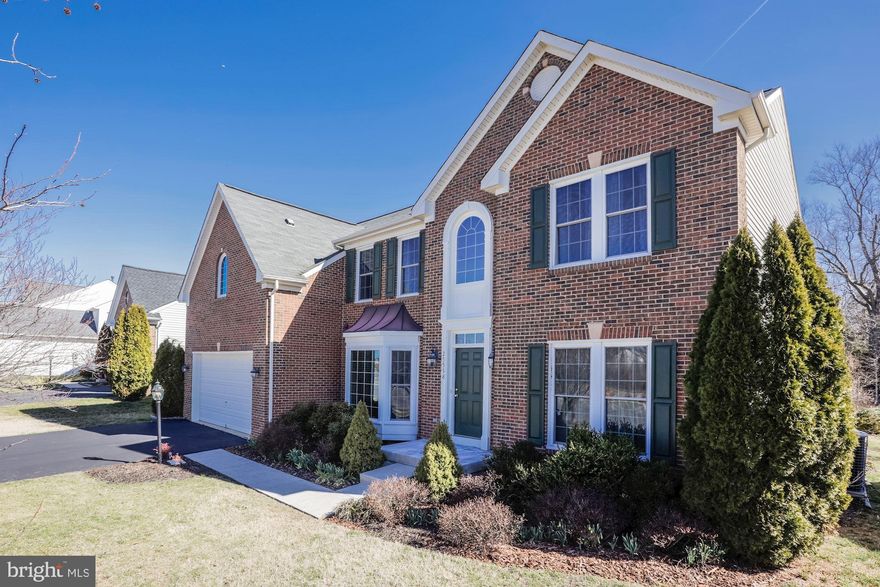 ACCEPTING BACK UP OFFERS, ONLY 2 DAY KICKOUT! PRICE REDUCED OVER $10K!! Welcome to the Perfect Home! Stunning Brick Front home facing West in sought after Kirkpatrick farms! Over 6K of Living Square Feet!  Seller is the original Owner built in 2006. No home will never be built in front of home, and it backs to a private forest farmland. Estate series size home no longer being constructed.  5 very spacious bedrooms with 4.5 bathrooms. Master bedroom has sitting room, master bathroom has Jacuzzi and  his & her vanity sinks. Gourmet kitchen has a beautiful large granite center island with an attached morning room which faces East for the morning sun. The family room has a stone fireplace with an improved insulation firebox. Double hung energy efficient windows. Fresh paint throughout. A  2  car garage with driveway for 2 more parking spaces and lots of street parking. A fully finished walkout basement with 2 large individual rooms separated by a great room & a full bathroom. The media room has new hardwood floors.    Less than a block to Pinebrook Elementary School & to the community clubhouse with swimming pool, gym, basketball & tennis courts, with 4 miles of walking trails, close to rt 50, front of home faces west to a peaceful pond with an active water fountain, plenty and lots of space for the whole family.