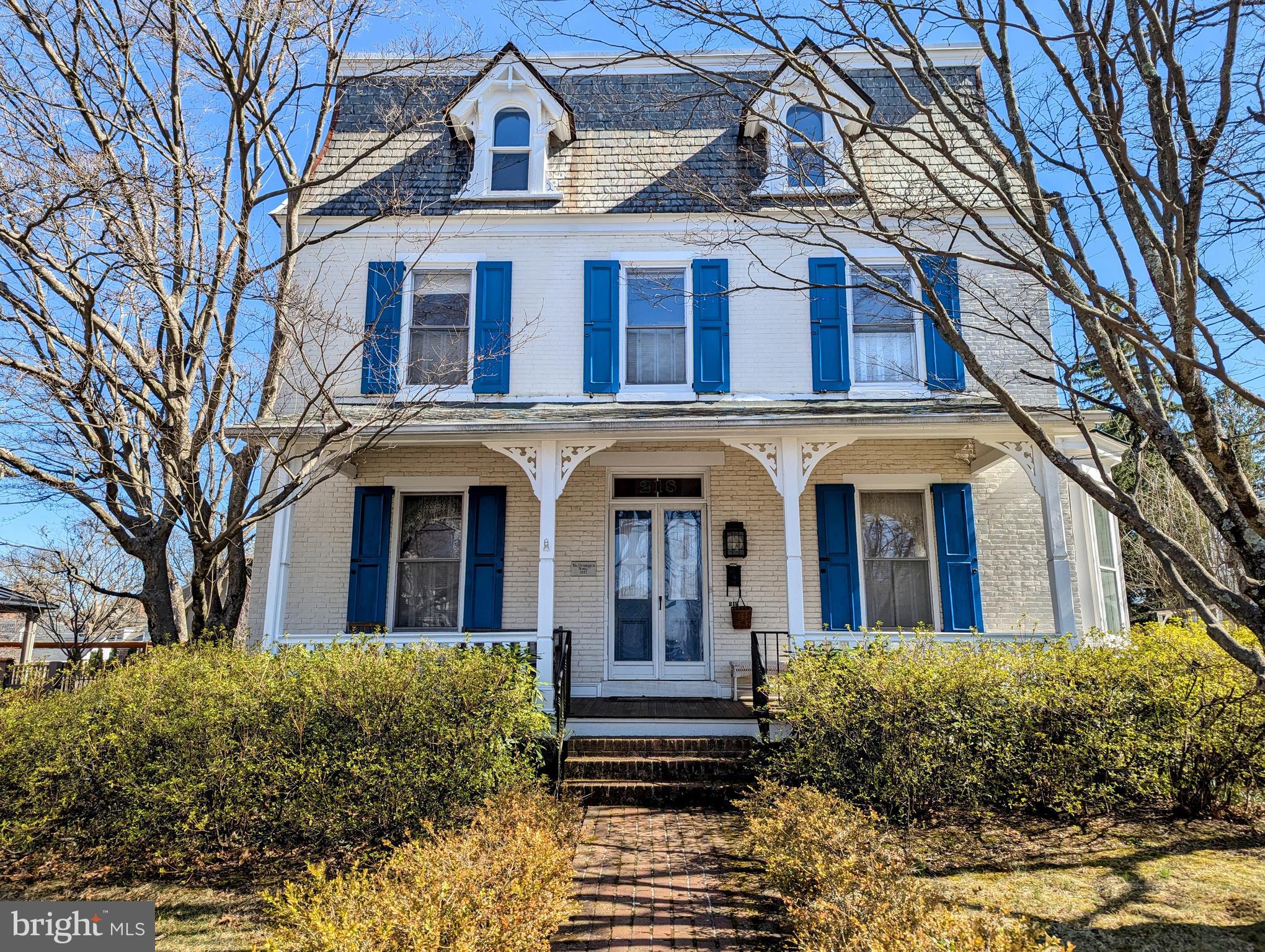 Step into timeless elegance and grandeur with this beautifully preserved and thoughtfully updated 4-bedroom, 3.5-bathroom Victorian gem, nestled in the heart of desirable Doylestown Boro. Perfectly blending old-world charm with contemporary comforts, this historic home offers an exceptional opportunity to own a piece of the past—without sacrificing modern convenience.
--->>> From the moment you arrive, you’ll be captivated by the home’s classic Victorian architecture, complete with original millwork, high ceilings, and intricate wood details. Inside, spacious sun-drenched rooms flow seamlessly from one to the next, offering the perfect setting for both everyday living and elegant entertaining.
--->>> The gourmet kitchen is a showstopper—fully renovated with an oversized island, upgraded appliances and countertops, and custom cabinetry that nods to the home’s historic character. A cozy yet open family room with adjoining living room provides the perfect place to gather, while a grand formal dining room retains period charm with original hardwood floors and decorative moldings.
--->>> Upstairs, the generous primary suite includes a full sitting room, four closets, and a private en-suite bath. Three additional bedrooms offer ample space for family, guests, or a home office. With 3.5 updated bathrooms throughout the home, comfort and functionality are never in short supply.
--->>> Downstairs you'll enjoy a finished basement with ample storage and a walkout leading to your private retreat back yard.
--->>> Outside, enjoy morning coffee on the charming front porch or host gatherings in the private back yard surrounded by mature landscaping. All of this is just steps away from the shops, restaurants, theaters, and cultural attractions that make Doylestown Boro so beloved.
--->>> Don’t miss your chance to own a rare blend of history, style, and location—schedule your private tour today.