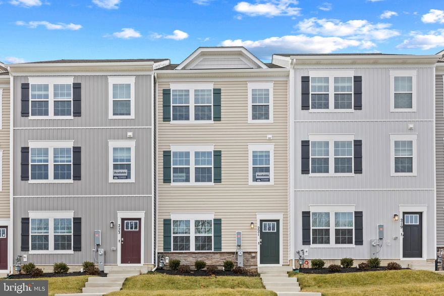 Meet the Columbus — one of our most sought-after floorplans, offering 1,962 square feet of beautifully designed living space. This three-level townhome features 4 spacious bedrooms (including a private lower-level suite), 3.5 bathrooms, and a 2-car rear-load garage — giving you the space and flexibility today’s lifestyle demands.

At the heart of the home, the gourmet kitchen commands attention. Perfectly positioned between separate living and dining areas, it’s designed for both entertaining and everyday living. Outfitted with stainless-steel Whirlpool appliances, rich espresso cabinetry, and striking white quartz countertops, this space blends warmth and sophistication effortlessly.

Recessed lighting and window blinds are already included, creating a polished, move-in-ready feel from day one. Hard surface flooring throughout the foyer and main level adds durability and a touch of modern luxury that today’s homeowners appreciate.

Upstairs, you’ll find two generously sized secondary bedrooms and a serene primary suite designed for true relaxation. The spacious walk-in closet provides abundant storage, while the en-suite bath is filled with natural light, creating a bright and refreshing retreat at the end of the day.

And with D.R. Horton’s Smart Home Technology package, convenience is built right in. Enjoy keyless entry, a SkyBell video doorbell, a programmable thermostat you can control from your smartphone, and more — giving you comfort, security, and peace of mind wherever you are.

The Columbus isn’t just a townhome — it’s smart design, elevated style, and everyday functionality all in one.