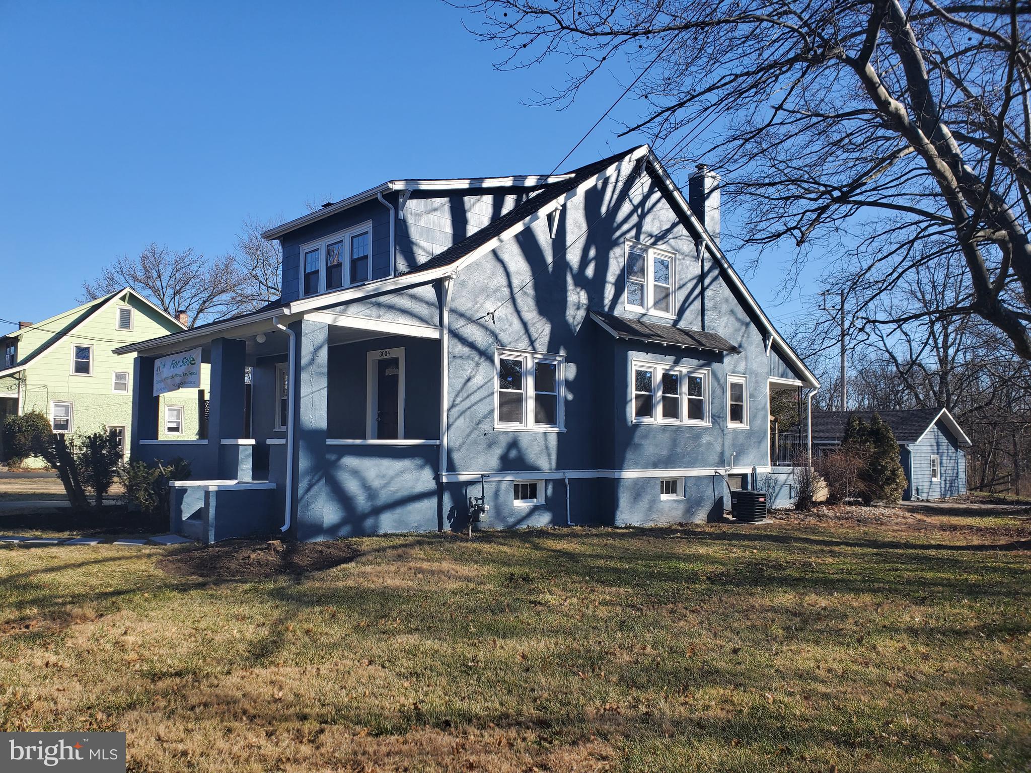Welcome to this gorgeous completely renovated single-family home in desirable Norristown/East Norriton! Built in 1920 and completely updated, this home offers 4 bedrooms and 2 full bathrooms on a large private half-acre lot with 1,844 square feet of beautifully renovated living space featuring an open concept first floor.
The heart of this home is the high-end open concept eat-in kitchen featuring granite countertops, 30-inch solid wood cabinets, and all new Samsung stainless steel appliances. The kitchen includes a large peninsula perfect for entertaining, garbage disposal, and abundant natural light. Premium finishes throughout include beautifully refinished hardwood floors on both floors, all new energy-efficient windows, and tasteful neutral paint colors creating a move-in ready atmosphere.
Comfort features include a wood-burning fireplace in the living room, first floor laundry room with washer and dryer hookups, plus central air conditioning and forced hot air heat. All mechanical systems are updated with new gas boiler and central air conditioning both replaced in October 2019, plus a brand new roof replaced in January 2019.
Outdoor amenities include a private deck and large backyard perfect for entertaining, detached garage and storage shed, plus a large driveway with two exits onto Butchers Lane and Dekalb Pike. Additional highlights include a large unfinished basement and new 45-inch flat screen TV included with any full-price offer.
UNIQUE SELLER FINANCING AVAILABLE - Owner will finance for qualified buyers with only 75% down and seller carrying back up to 25% loan for 5 years at 10% interest.
Perfectly located with excellent access to Norristown Transportation Center, King of Prussia Mall, major highways including I-476 and Route 202, top-rated schools and recreational facilities. This home has been completely renovated top to bottom and is ready to satisfy your HGTV dreams!