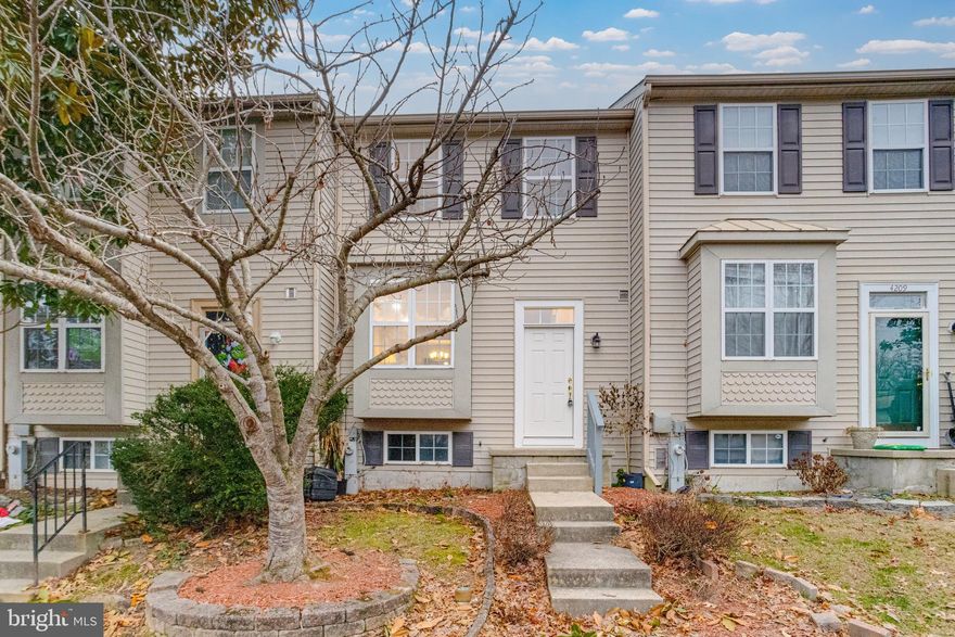 Beautifully updated townhome offering comfort and versatility. This 3-bedroom, 2 full-bath, 1 half-bath home features a newer roof and HVAC, all-new flooring, fresh interior paint, and an updated kitchen with granite countertops and brand-new appliances. The fully finished lower level is ideal for a guest or in-law suite and includes a rear ground-level entrance with a porch. Enjoy bright living spaces, generous bedrooms, a deck for entertaining, and a fenced backyard. Conveniently located near shopping, dining, and major commuter routes—move-in ready and a must-see!