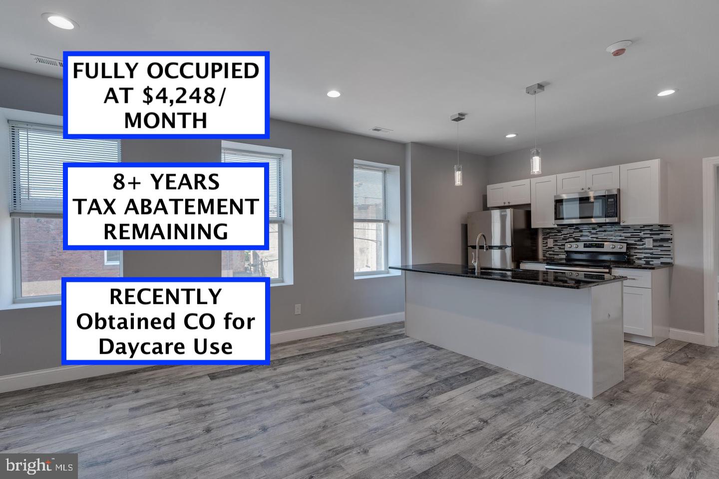 Completely Renovated in 2022, this 3-unit mixed-use property generates significant cash flow, complete with almost 9 Years Remaining of TAX ABATEMENT running through 12/31/33. For additional information, please inquire for the Marketing Packet!
The property sits on an impressive lot with street frontage of over 72 feet along Passyunk Ave and 41 feet along Mifflin St. The large, uniquely shaped lot allows for exceptional layouts for both the commercial and apartment units.
Located in one of the most desirable neighborhoods in the city, nestled between Point Breeze and West Passyunk, this area is poised for major appreciation. The location is fantastic, offering incredible potential for long-term growth.
The property is fully occupied with excellent tenants, featuring a highly functional unit mix. Unit 1 is a large commercial space currently leased by Z&M Social Events, a business specializing in baby showers, birthday parties, and religious gatherings. The space also includes a large basement, perfect for all storage needs. Units 2 and 3 are well-designed 1-bedroom, 1-bathroom apartments, each equipped with central air.
The price, size, and condition of the property attract high-quality tenants from various backgrounds, making it an ideal investment. This property also presents an excellent opportunity for business owners, as the commercial space has recently received a Certificate of Occupancy (CO) allowing it to be used as a daycare or for a variety of other uses under the CMX-2 zoning.
With great cash flow and tremendous upside, this property is a perfect purchase for both investors and business owners seeking a prime location. Contact us to discuss the numbers — don’t wait — this opportunity won’t last long!