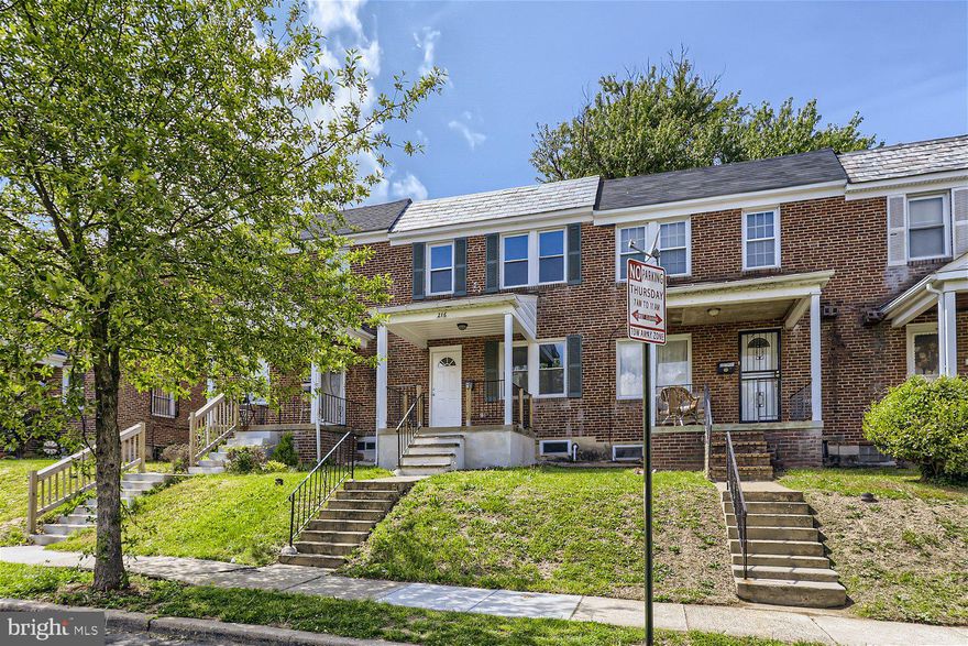 Welcome HOME! This 3 bedroom , 1 bath home shows very well! Light pours through the main and upper level. Freshly painted and new carpet. Updated kitchen with gas stove. Unfinished basement provides room to grow! Bring your ideas and make it your own! The backyard could easily be converted to a parking pad. Sold AS IS.
