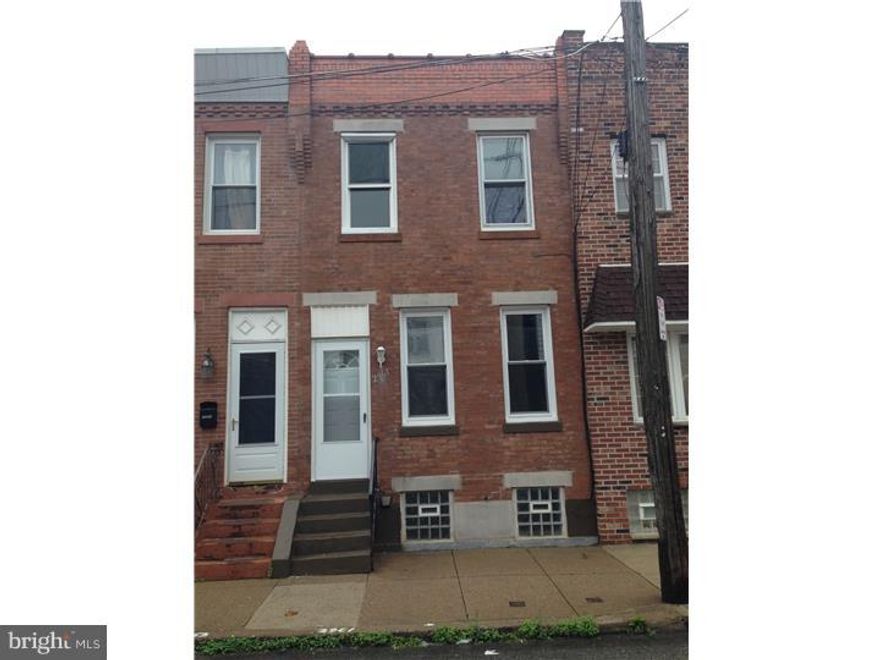 3 bedroom all Brick Row Home Available for Rent on a Great Block in the Heart of Port Richmond for $950!!  Brand New Front and Rear Storm and Security Doors installed.  New Windows.  Home was just Freshly Painted.  1st Fl consist of Pergo Flooring in the Open Living Room followed by the Large Kitchen with Newer Cabinets and Stove (exit to the basement) then a rear mud/bonus room before you enter the approx 25 foot long yard.  Upstairs you will find a Brand New Modern Bathroom along with 3 bedrooms (the rear bedroom is small so don't look at it if you don't want a small bedroom).  3 months rent required (1st, last, security) along with a credit check approval and proof of income.  No Pets or Smoking Allowed.