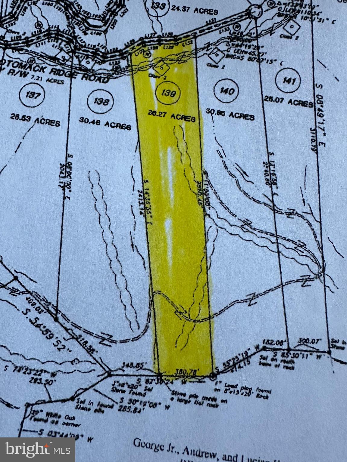 BLUFFS ON THE POTOMAC - Land