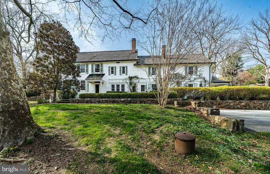 Discover timeless elegance at 401 West Locust Lane in Kennett Square, PA—a distinguished manor home originally built in 1822 and thoughtfully expanded over the centuries. Set on 6.9 lush acres, this 4,353 sq ft residence seamlessly blends historic charm with modern amenities. ￼

The main house features five spacious bedrooms and four and a half bathrooms, adorned with wide-plank hardwood floors, exposed beams, and five fireplaces with original mantels. The gourmet kitchen boasts a Viking 6+ burner stove with griddle and dual ovens, a second gas cook top, dual sinks, and extensive soapstone countertops. Recent enhancements include a mudroom, pantry, and a screened porch off the primary suite, offering serene garden views. ￼

A detached 3-car garage includes a charming one-bedroom, one-bathroom apartment—ideal for guests or extended family. The property also features stone terraces, mature gardens, and fenced areas perfect for recreation or pets. Modern upgrades encompass central air conditioning, radiant heat in brick floors, updated plumbing and electrical systems, and a generator. Public water and sewer services have been added for convenience. ￼

Located within the esteemed Unionville-Chadds Ford School District, this estate offers proximity to downtown Kennett Square’s vibrant dining and shopping scene, the Kennett Square Country Club, and major routes to Wilmington and Philadelphia. Experience the perfect harmony of historic character and contemporary living in this exceptional property.