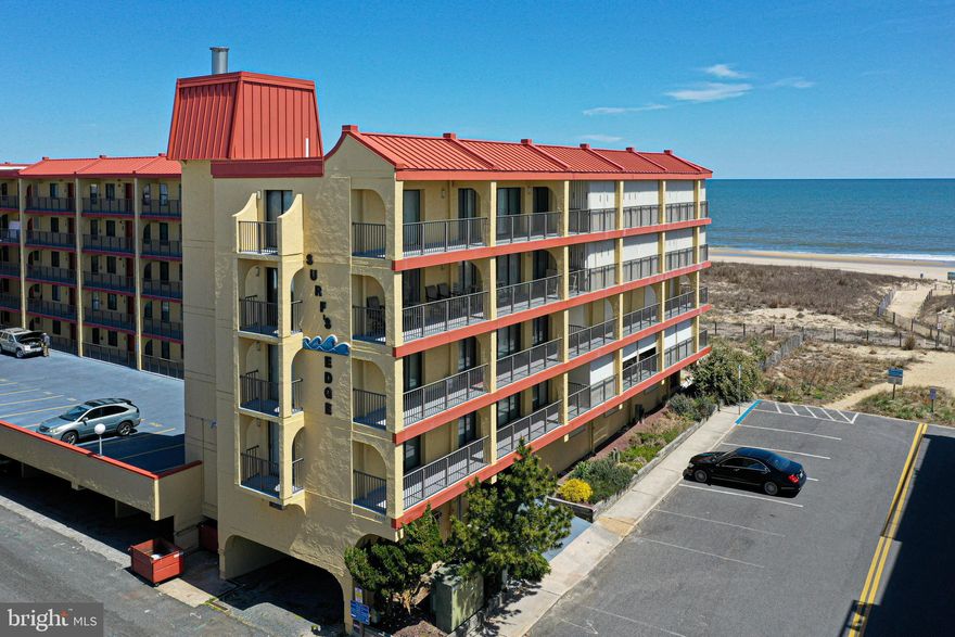 This large 1252 sq. ft. updated oceanfront 2-bedroom 2 bath condo has it all: great mid-town location, beautiful coastal decor, Stunning views of the ocean. Gourmet kitchen, Granite counter tops, newer stainless appliances, new furniture, ceramic tile floors throughout, new mattresses and bedding, new window treatments, freshly painted, recently renovated building exterior and railings refurbished and painted, new sliding doors (Hurricane strength.) New ocean front window, Two assigned parking spaces, elevator service, and extra storage in the garage for all your beach gear. Do not wait to schedule your private tour. This beauty won't last long!