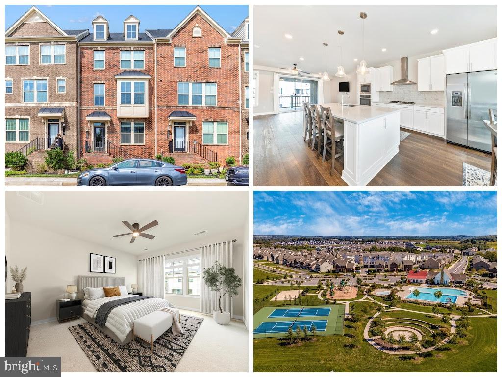 **Open House, Saturday, August 9th, from 11-1pm. *** Make this house your new home! Located in the sought-after Landsdale community, this beautifully maintained 3-bedroom, 2 full and 2 half bath townhome offers three levels of comfortable living space. The entry-level welcomes you with a spacious family room—perfect for a home office, gym, or additional living space—as well as a convenient half bath and access to the finished 2-car garage, complete with epoxy flooring and an electric car charger. This home also includes a 2-car parking pad for added convenience. Upstairs on the main living level, you'll find a gourmet kitchen with stainless steel appliances and quartz countertops, LVP flooring and a bump-out for extra space, ideal for entertaining. The bright and airy living room opens to a large private balcony, and a second half bath adds convenience. The top level features a generous primary suite with a walk-in closet and en suite bath. Two additional bedrooms, a full bathroom, and a laundry room complete the upper floor. Don’t miss out on your opportunity to make this 4 year young home yours!