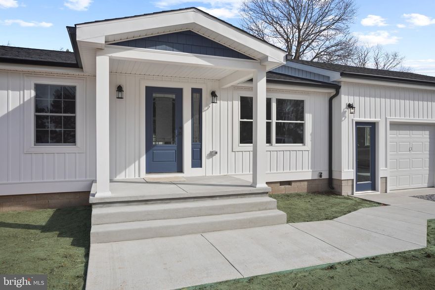 Nestled in almost an acre lot, this gorgeous, fully renovated and expanded 3BR, 2.5BA Rancher can be yours! Come and experience the gorgeous open floor plan. Upon entrance, you'll be welcomed by an inviting living/dining room that leads to the spacious kitchen. The kitchen has all new stainless-steel appliances, a built-in microwave, refrigerator with ice maker, dishwasher and plenty of kitchen cabinets. The rooms are very luminous, and the entire main floor has LVP flooring. Book your private showing today!