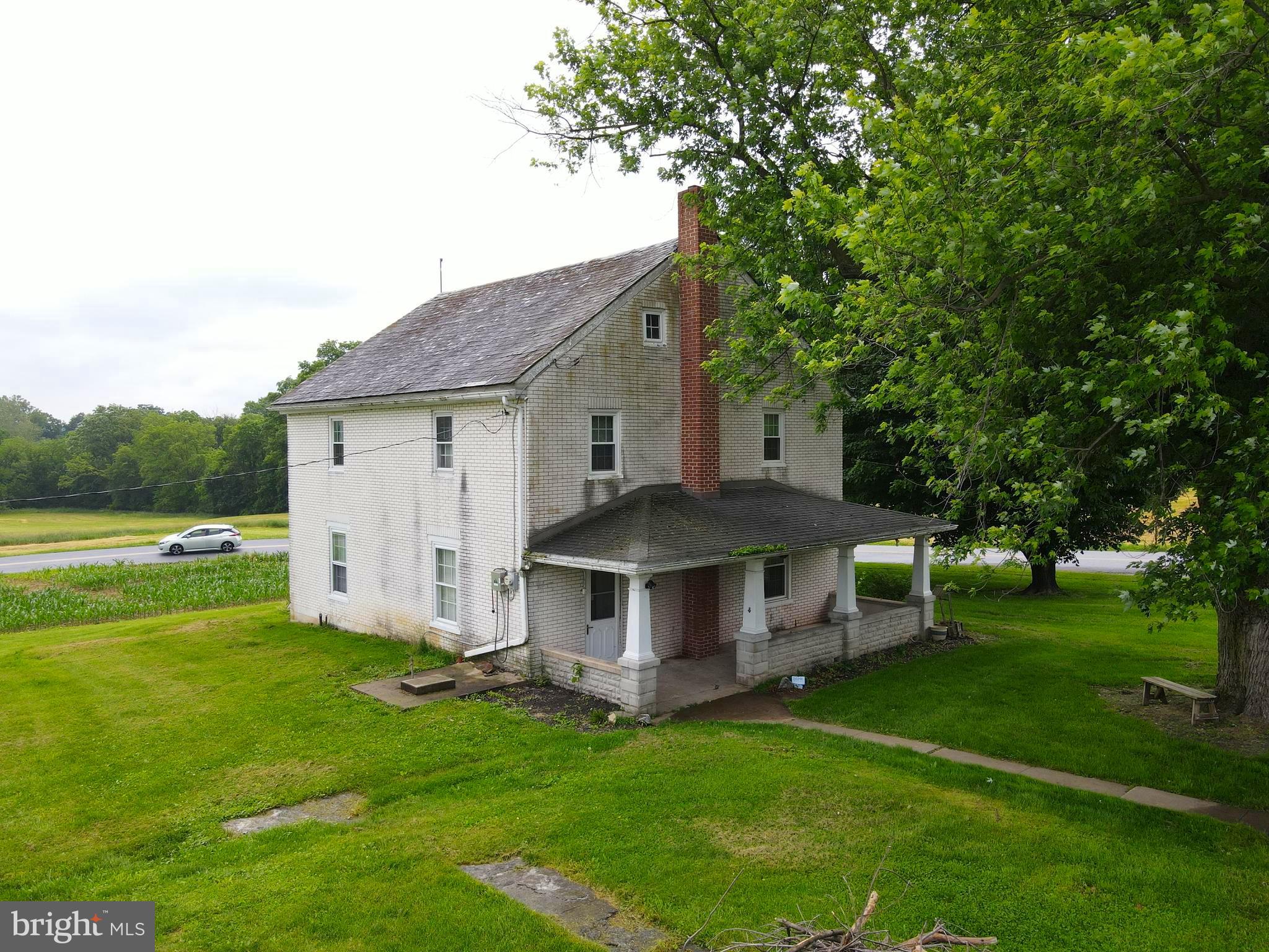 This property will be offered at Public Auction on Friday, September 5, 2025 @ 1:30pm. The listing price is the opening bid only and in no way reflects the final sale price. 10% down due at auction, 2% transfer tax to be paid by the purchaser, real estate taxes prorated. Nestled in Lancaster County, this picturesque 61.9-acre farm in Mount Joy offers scenic surroundings and exceptional agricultural potential. With approximately 48 acres of productive tillable land, the property is well-equipped with a large bank barn featuring lower-level stalls, a spacious hay barn, a detached garage, and a two-story farmhouse. Inside the farmhouse, the first floor includes a cozy living room, a kitchen, a formal dining area, a dedicated laundry space, and a full bathroom. Upstairs, you’ll find four bedrooms—including one with walk-up attic access—and an additional full bath. Other highlights include an unfinished basement and a covered porch. This farm is preserved and enrolled in Clean & Green. Don’t miss this rare opportunity to own a working farm in one of Lancaster County’s most desirable rural settings!