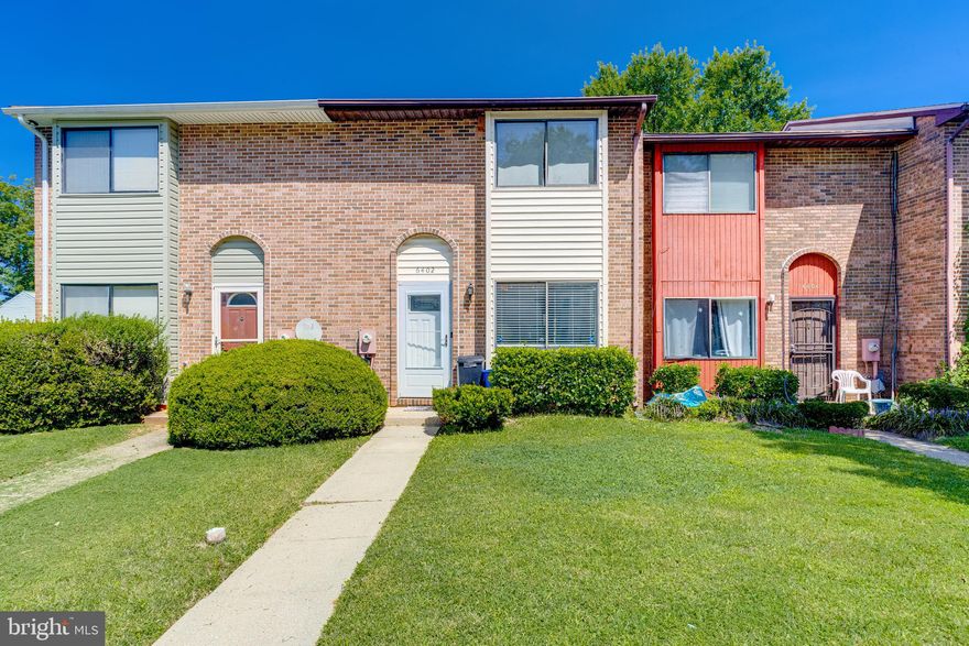 Welcome to 6402 Woodgreen Circle, a charming 3 bed, 2 bath townhome in Gwynn Oak, MD. This 1200+ sqft residence boasts LVT flooring throughout the main floor and cozy carpet on the bedroom level. Enjoy peace of mind with a security system featuring motion sensors, and a reduced electric bill thanks to installed solar panels. Recent updates include an HVAC system replaced in 2020 and a hot water heater replaced in 2017. The fenced-in rear yard offers a private outdoor space perfect for relaxation or entertaining. Conveniently located near Featherbed Lane Elementary, Powhatan Elementary, and Lochearn Community Club Swimming Pool, as well as shopping at The Cultural Center and Woodmoor Shopping Center. Enjoy nearby parks like Gwynn Oak Park and Carroll Watkins Park. This home combines comfort, security, and convenience in a desirable location. Don't miss out on this fantastic opportunity!