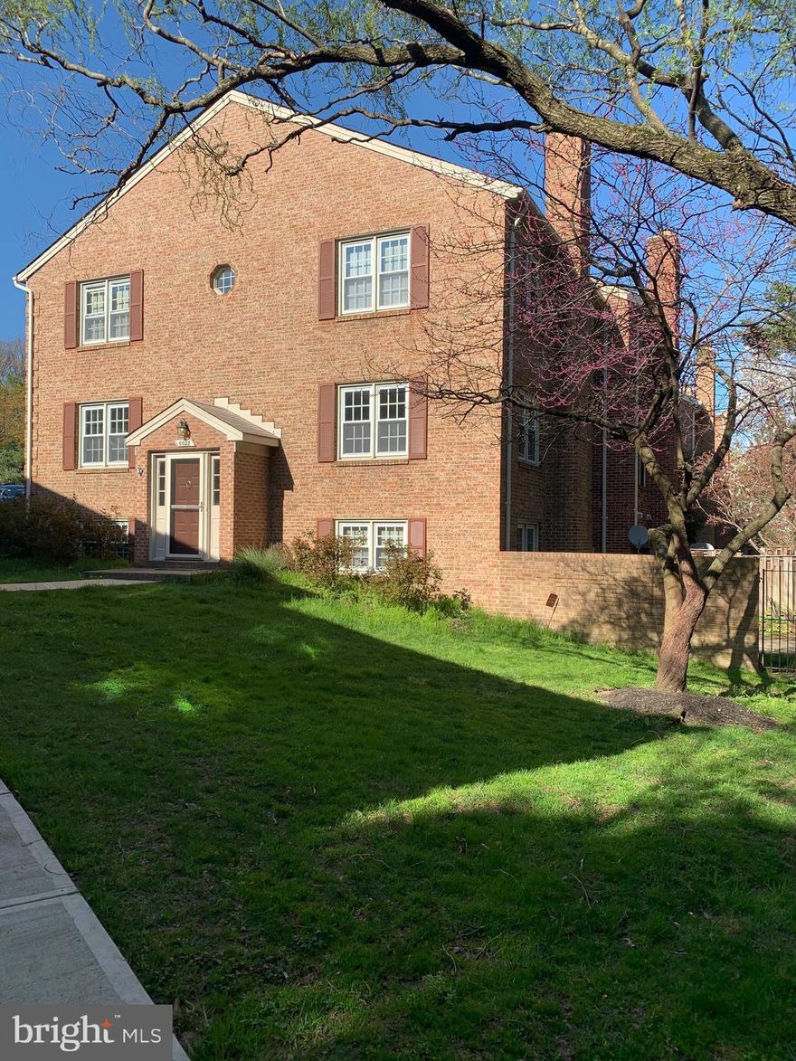 This 3 level brick end unit townhouse with a private backyard and patio enclosed in maintenance-free brick walls with an iron gate is the perfect place to call home.  So conveniently located in lovely Beauregard Manor. This rarely available end unit framed in trees will be gone before you know it. Take advantage of this opportunity to own a 2,000+ square foot, 3 level, brick end unit with hardwood floors on the main level, granite countertops in the kitchen and baths, 4 bedrooms, 3.5 baths, ceiling fans, separate dressing area with sink vanity just outside of the primary bathroom. This home is a rare find...a true diamond in the ruff. Give it some love and some paint and it will shine like a diamond. One assigned space and one guest pass convey.