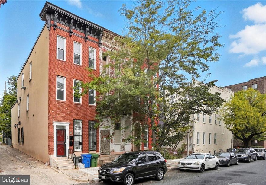 Discover an incredible investment or house-hacking opportunity in the heart of Harlem Park! This well-designed, legally zoned, fully vacant end of group two-unit property offers flexibility, income potential, and comfortable living all in one.

The first-floor unit is a charming 1-bedroom, 1-bath apartment featuring sleek tile flooring throughout, a bright and functional layout, and access to a full unfinished basement — perfect for storage and equipped with washer/dryer hookups.

Upstairs, Unit 2 lives like a spacious single-family home, spanning two full levels with 3 bedrooms and 2 bathrooms. The main level features a large bedroom, full bath, expansive kitchen with an eating area, and an inviting living room ideal for entertaining. Upstairs, you’ll find two additional bedrooms, another full bath, and convenient in-unit laundry.

With a fenced rear yard, separate utility meters for each unit (plus a common meter), and strong rental potential, this property is ideal for investors or owner-occupants looking to offset their mortgage with rental income.

Don’t miss your chance to own a versatile, income-producing property in one of Baltimore’s historic and rapidly evolving neighborhoods!